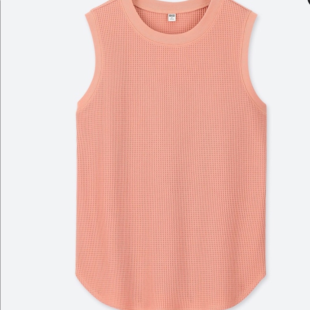 Uniqlo waffle sleeveless shirt